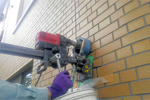 コアボーリング工事の流れイメージ1